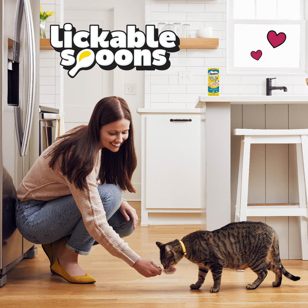 Temptations Lickable Spoons perfectly portioned for easy feeding straight from the spoon