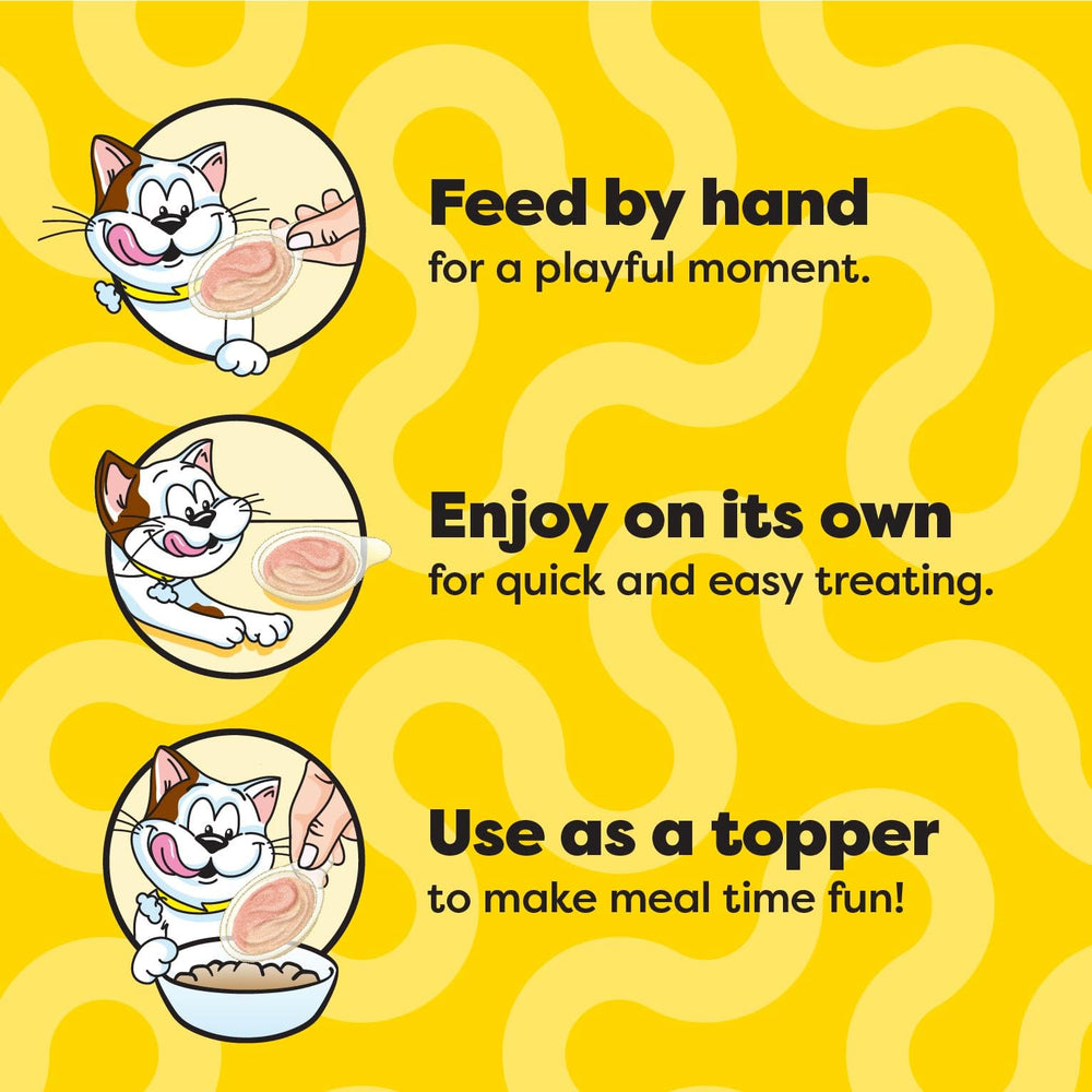 Temptations Lickable Spoons can be used as a topper to spark interest in meals
