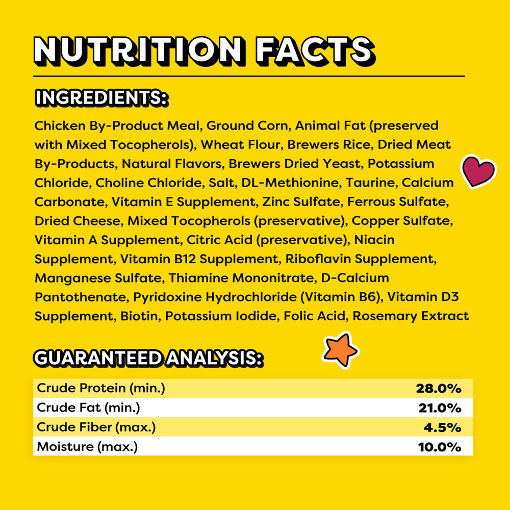 Temptations low-calorie treats under 2 calories per piece.
