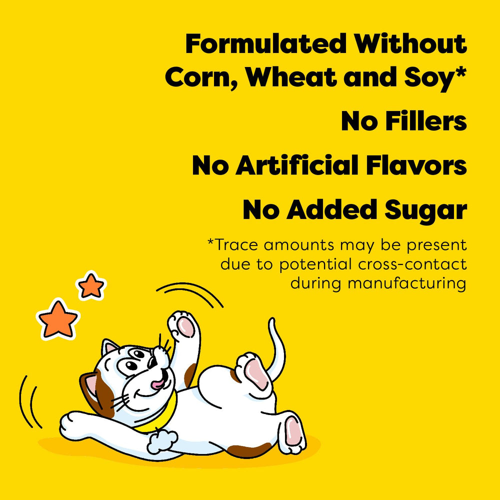 Temptations Puree kitten treats contain no added sugars for mindful indulgence