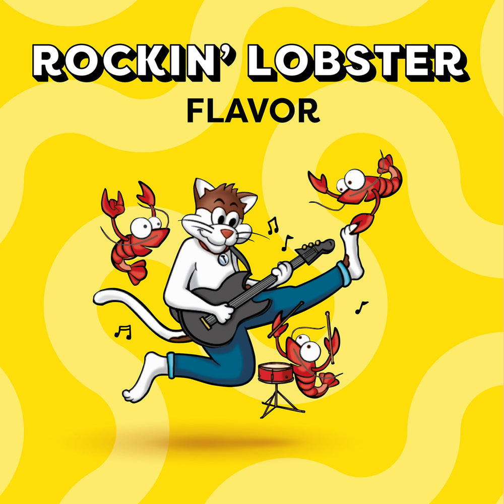 Temptations Rockin' Lobster stay-fresh pouch preserves freshness.
