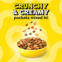 Temptations Seafood Medley crunchy exterior highlights enticing outer crunch