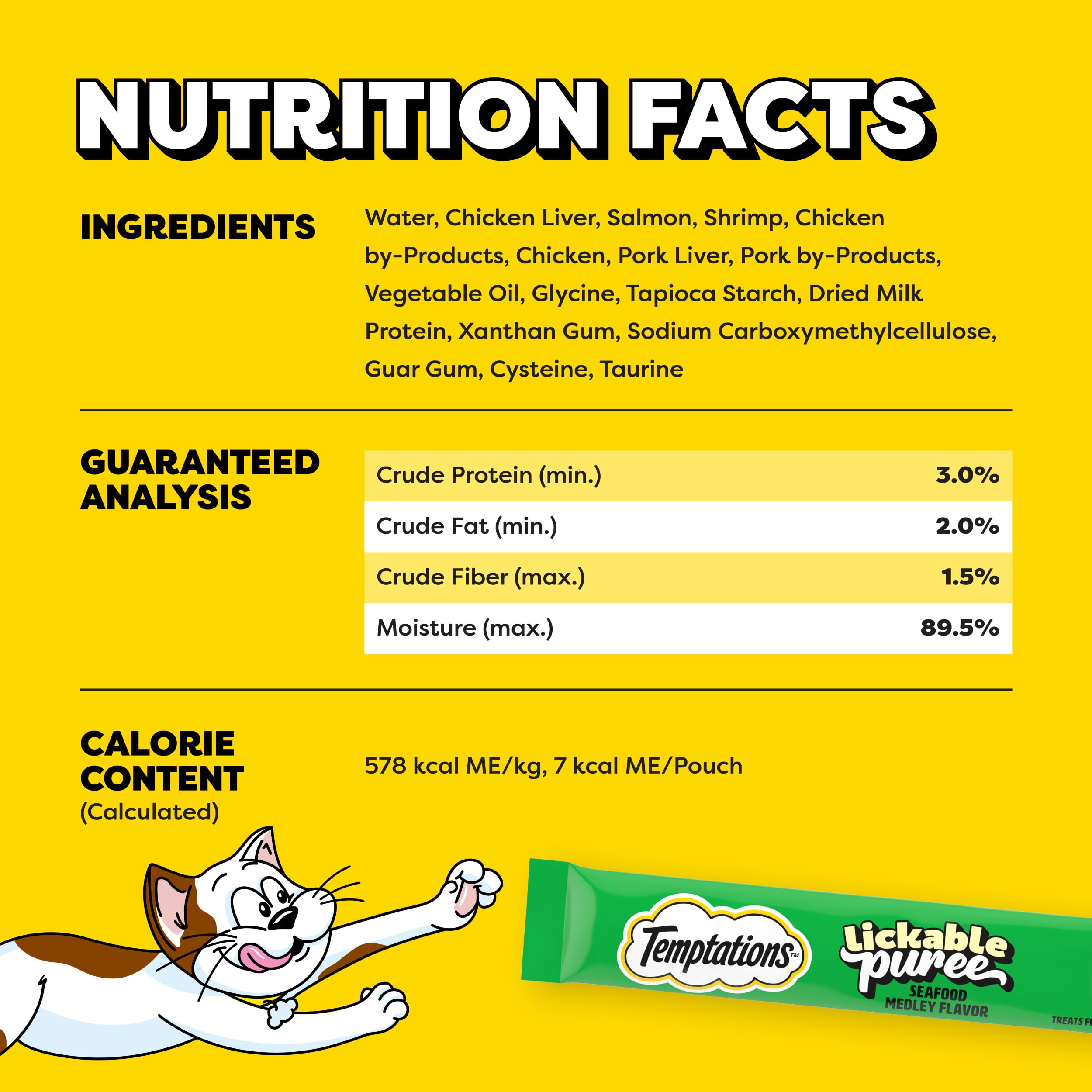 Temptations senior-cat friendly treat designed for easy consumption