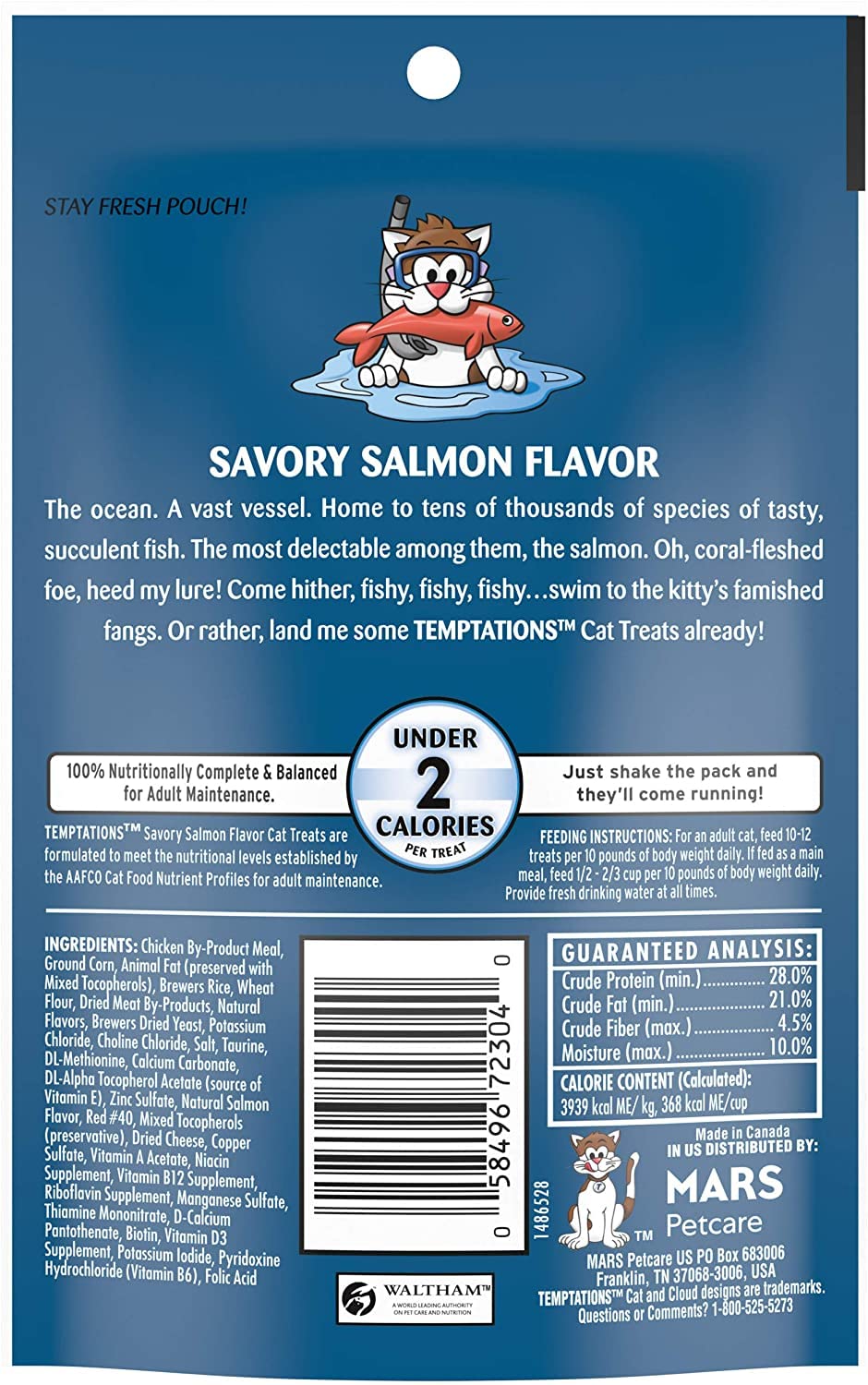 Temptations tuna flavor treat offering a flavorful option for picky eaters