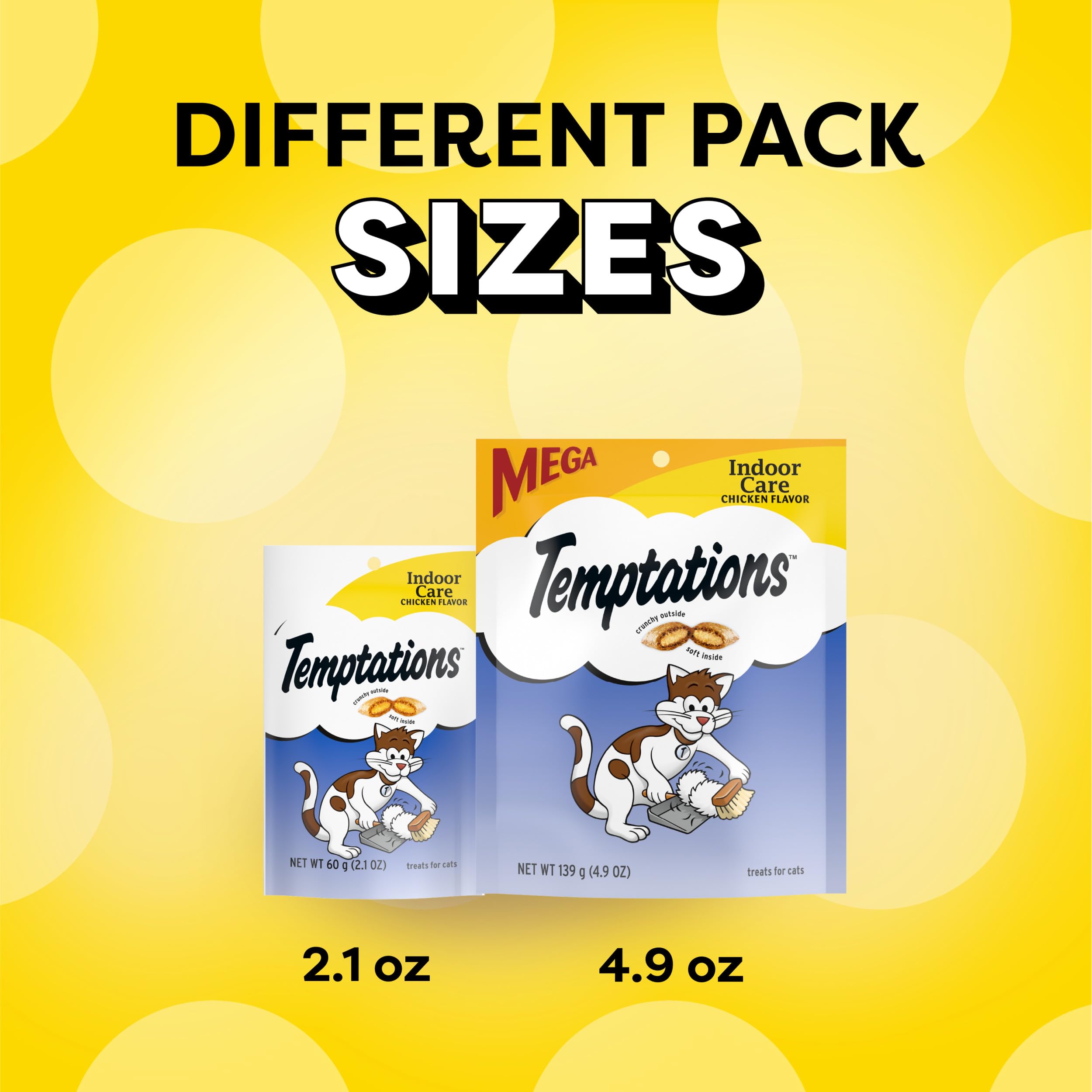 Ideal for indoor cats seeking flavorful, everyday snacks.