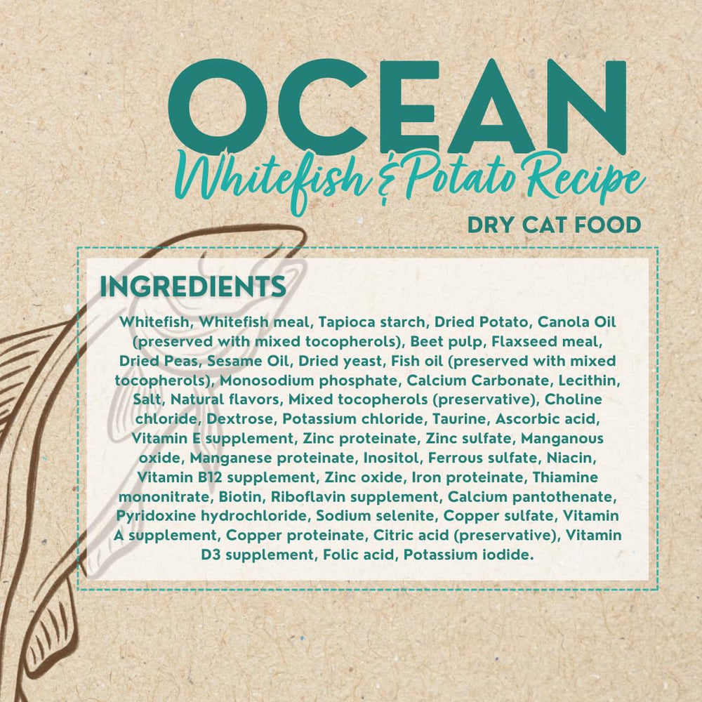Tender & True no corn, wheat or soy with real fish protein