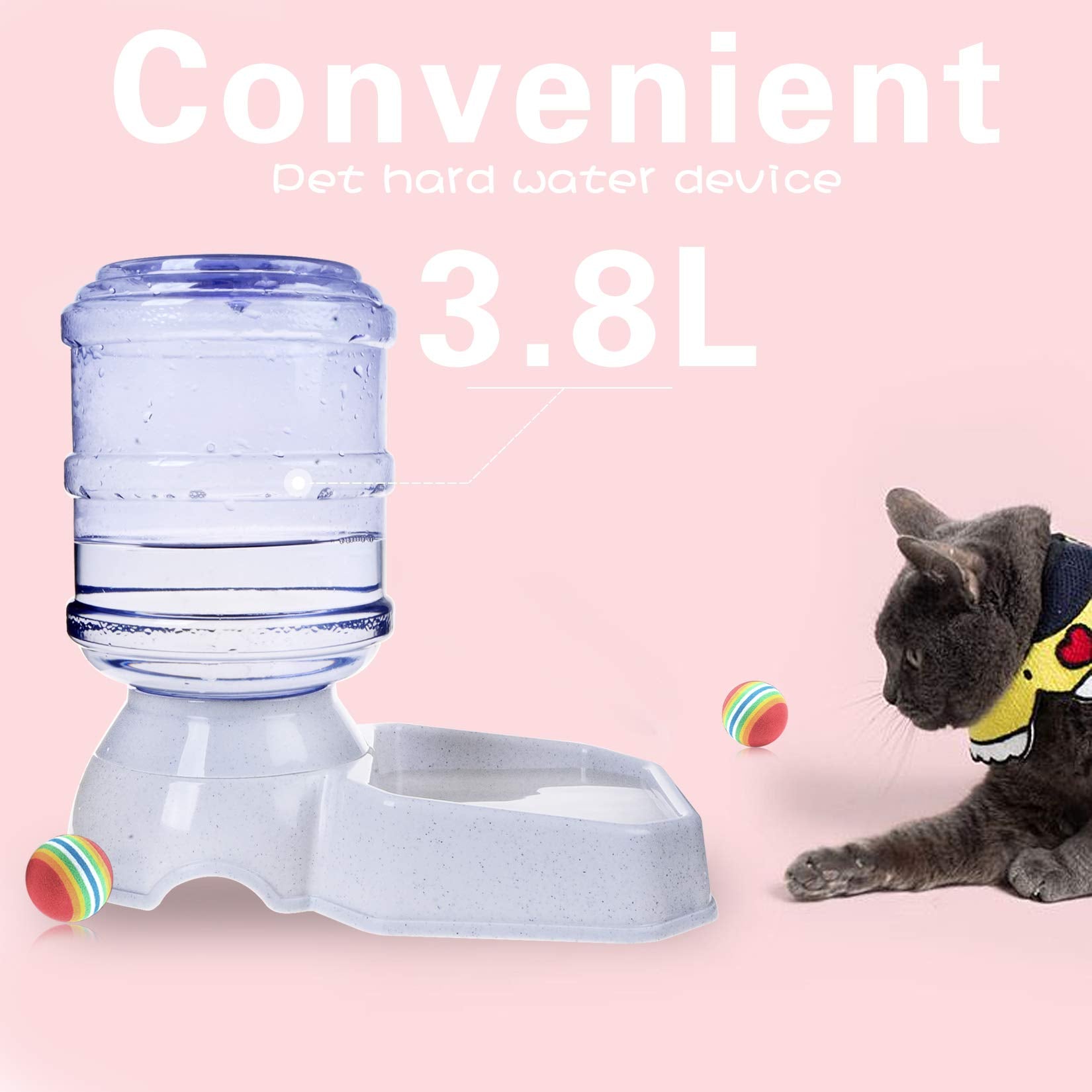 Compact dimensions of TENINYU dispenser for pet corners