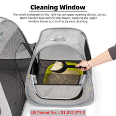Tenrai strong oxford fabric and frame deliver a sturdy enclosure