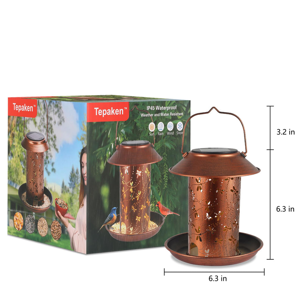 Tepaken bird feeder makes a thoughtful birthday or gift idea.