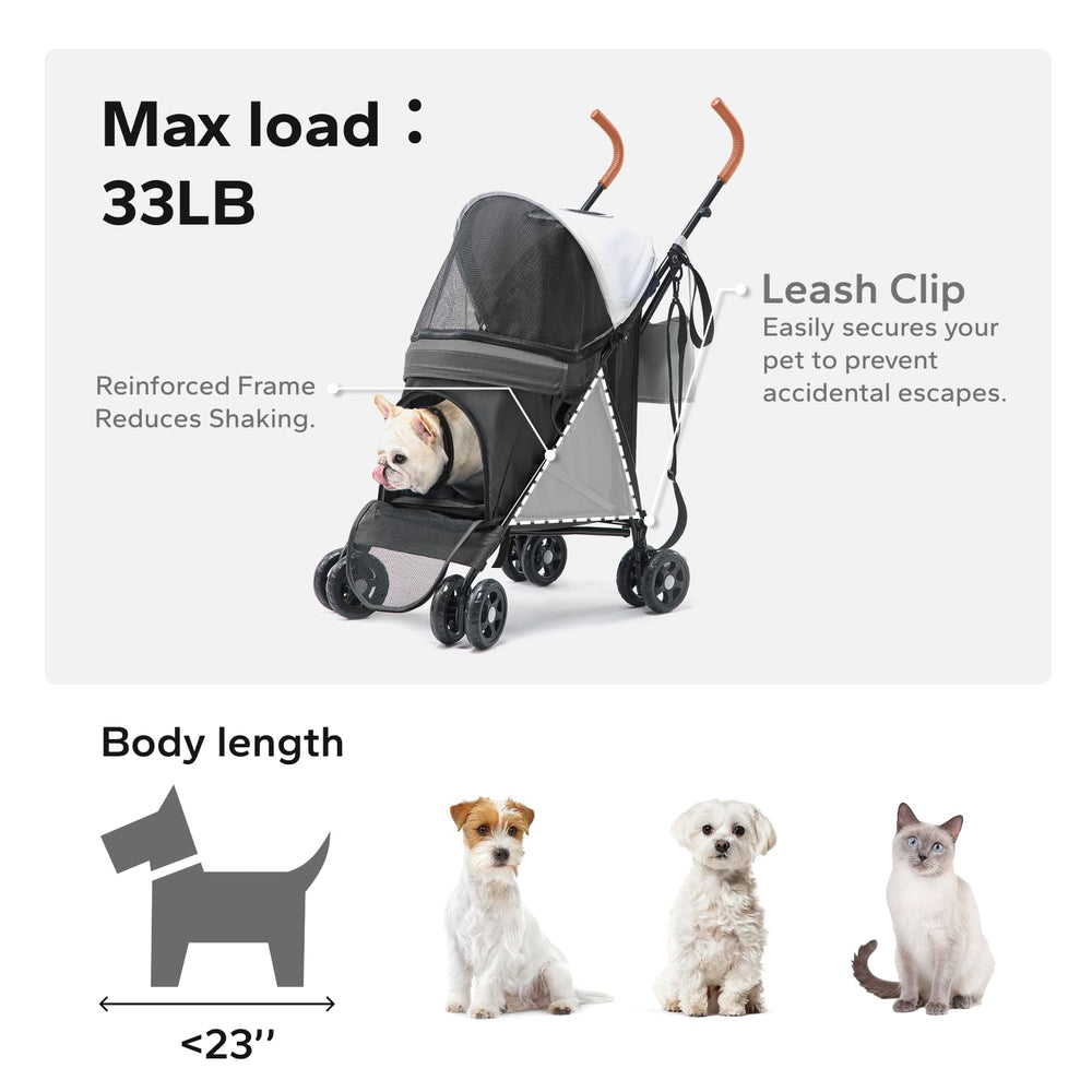 TerraPede compact folding design fits car seats and narrow spaces