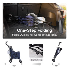 TerraPede with durable shoulder strap for hands-free travel.
