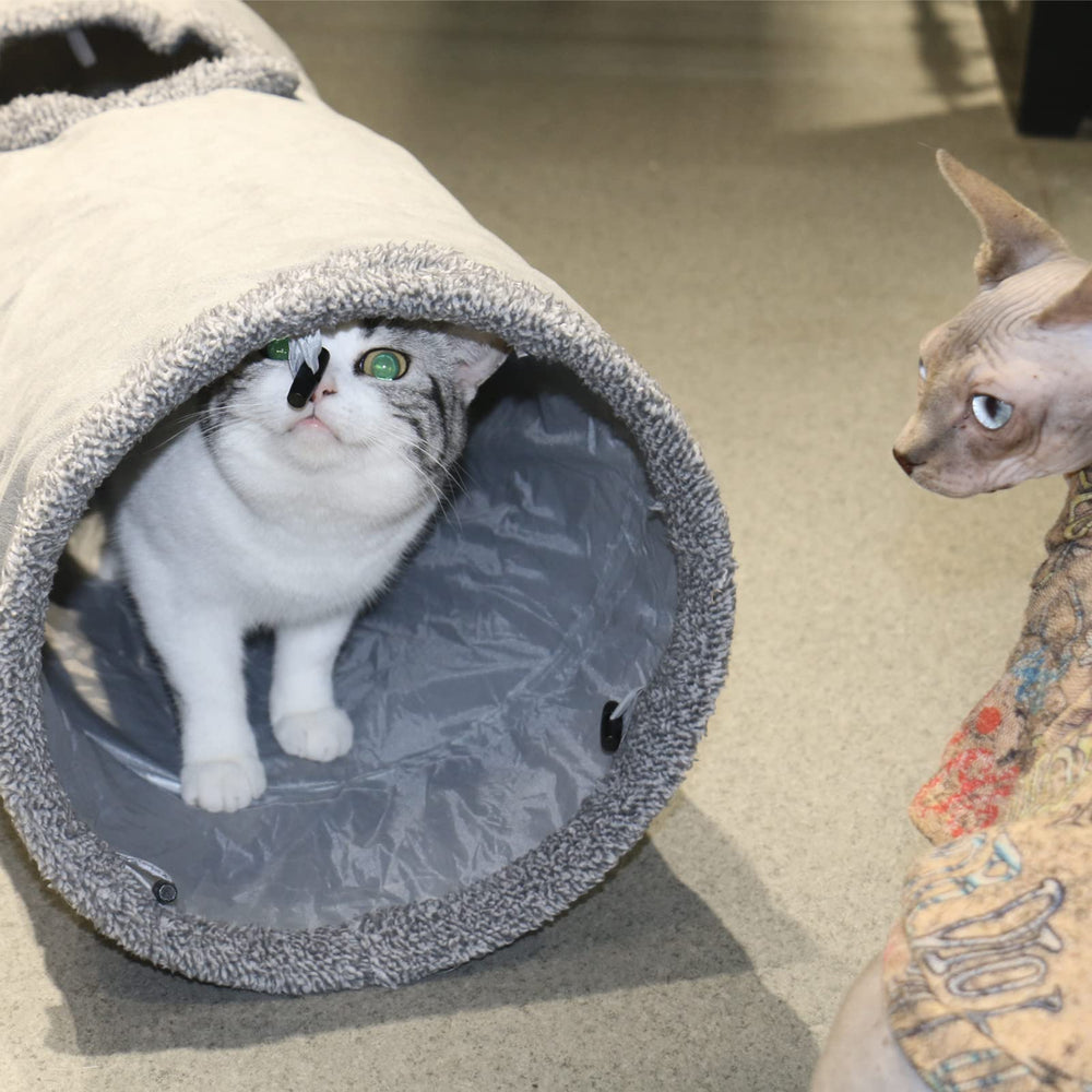 Terunat Cat Tunnel Connect Hooks allow extending multiple tunnel layouts.
