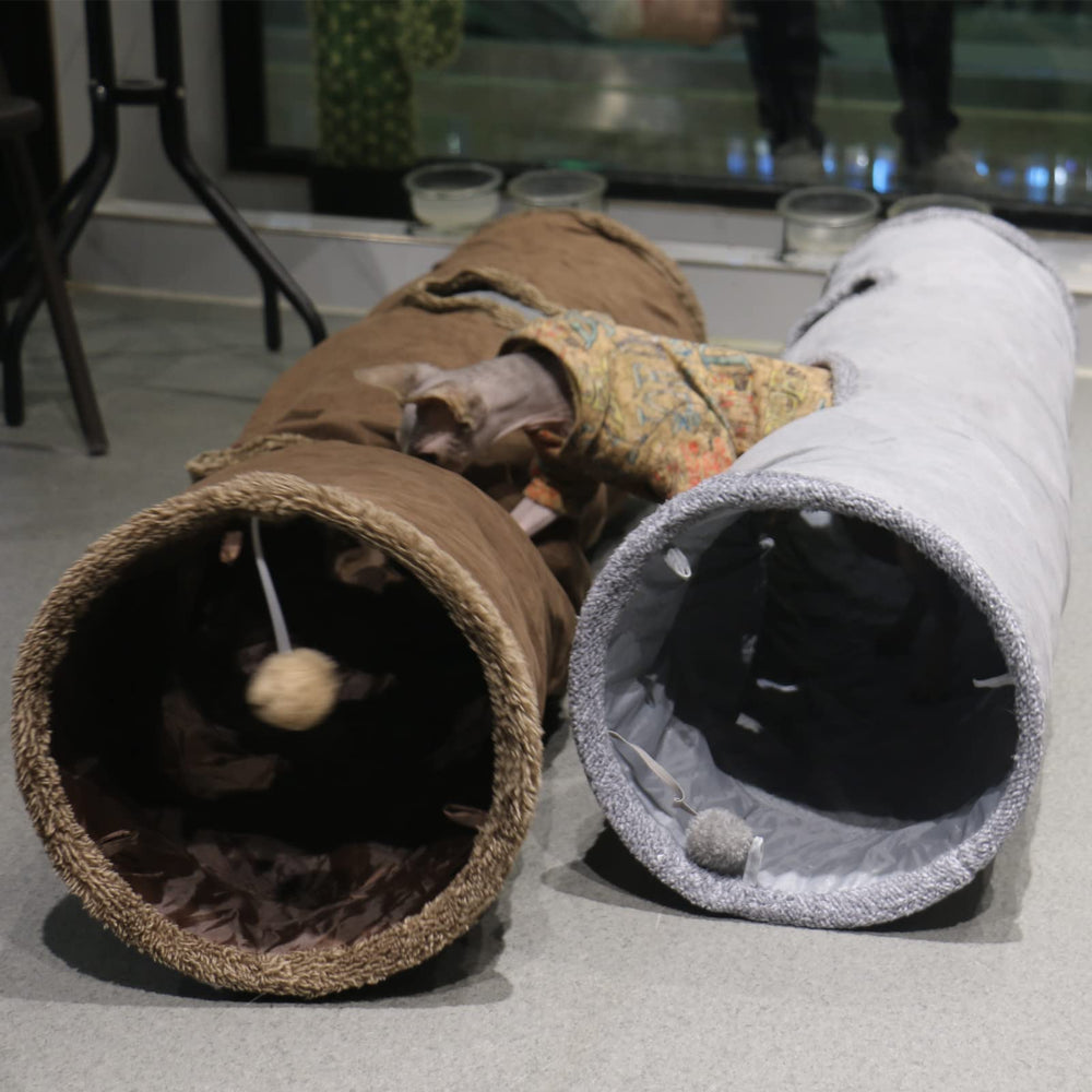 Terunat cat tunnel foldable design for compact storage