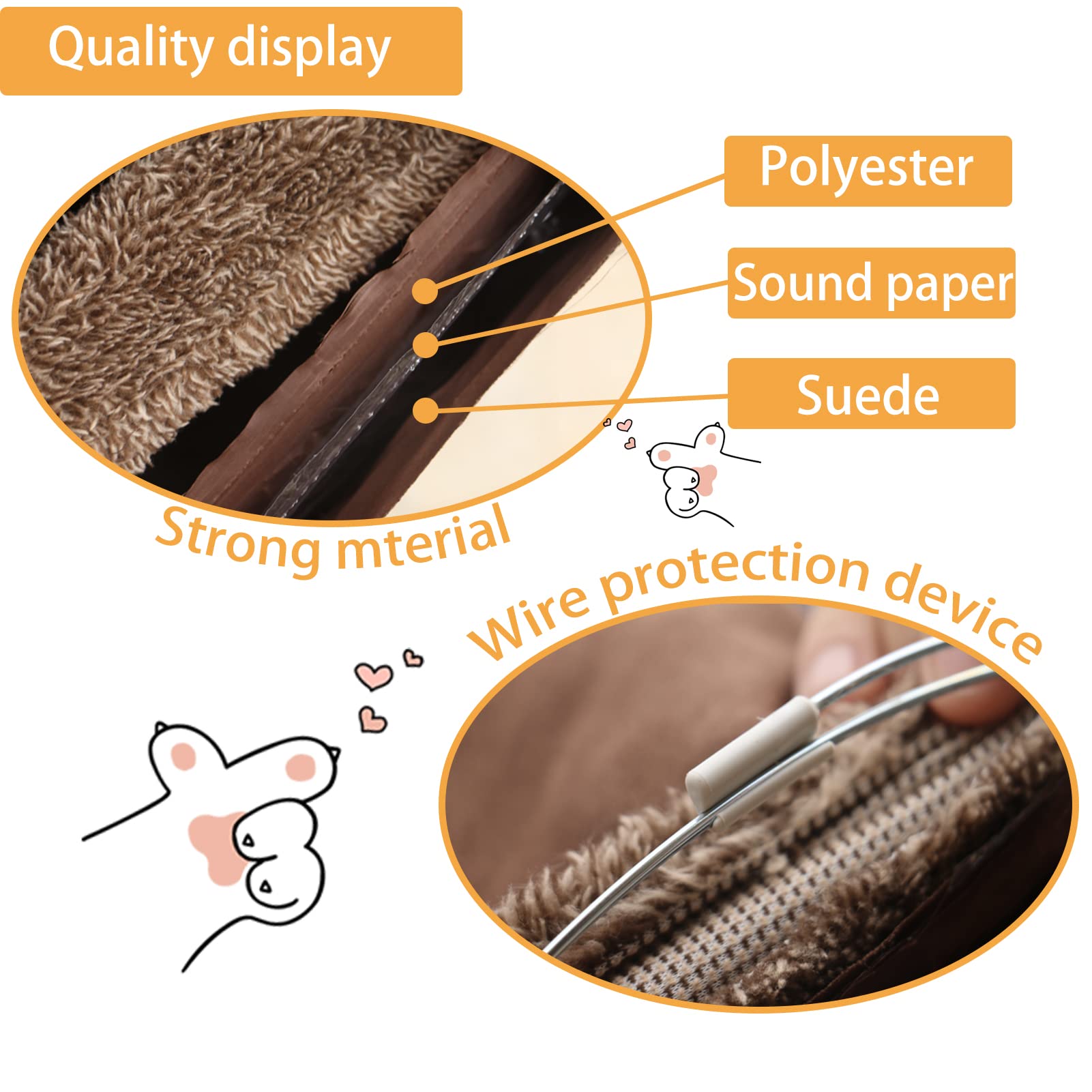 Terunat cat tunnel puff balls add playful end-of-tunnel interaction