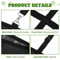 Tessco for you adjustable hanging straps enable height and position flexibility.