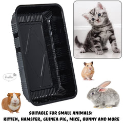 Tessco for you cat litter tray demonstrating wide application with small pets.