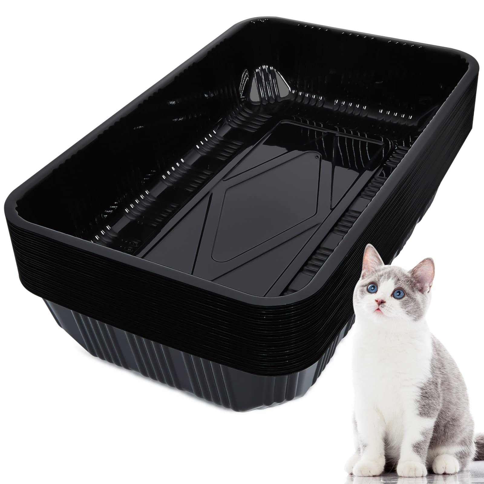 Tessco for you disposable cat litter tray for travel, lightweight and leakproof.