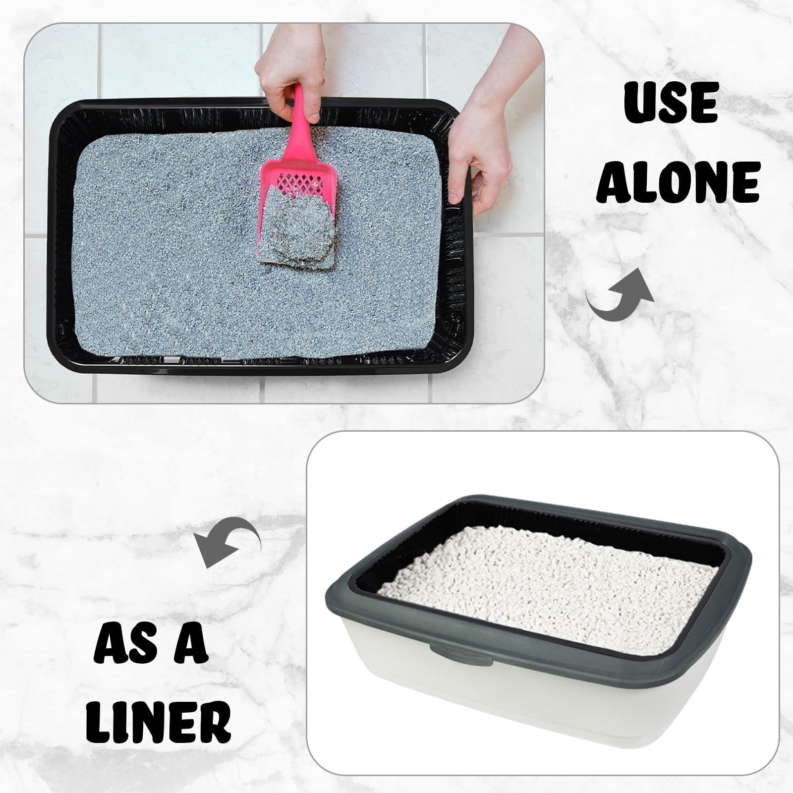 Tessco for you 30-pack disposable trays enabling easy replacement.