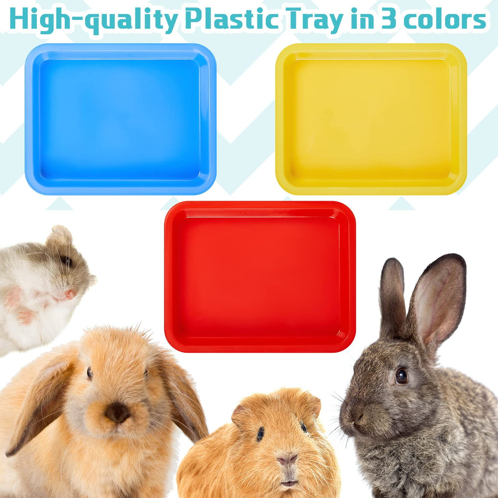 Tessco for you stackable litter tray, easy storage and space saving