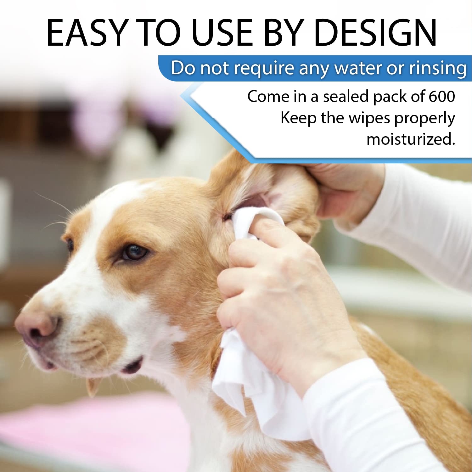 Tetesol bum cleaning wipe for hygienic freshening