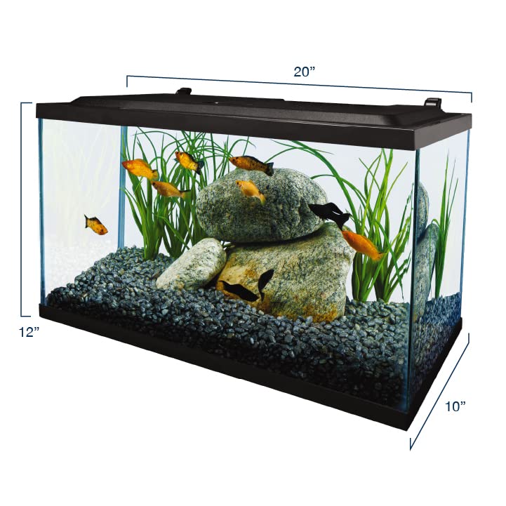 Tetra Aquasafe conditioner sample helps safe water preparation.