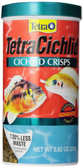 Tetra Cichlid Crisps for top-water feeding with balanced nutrition