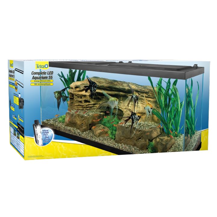 200-watt heater and thermometer help stabilize temperatures in the 55 gallon kit