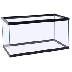 Tetra Glass Aquarium 29-gallon side view highlighting slim footprint for flexible placement