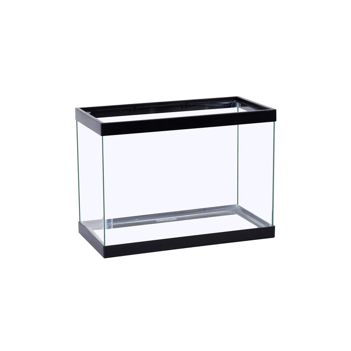 Tetra glass aquarium 5.5-gallon rectangular view ideal for beginners.