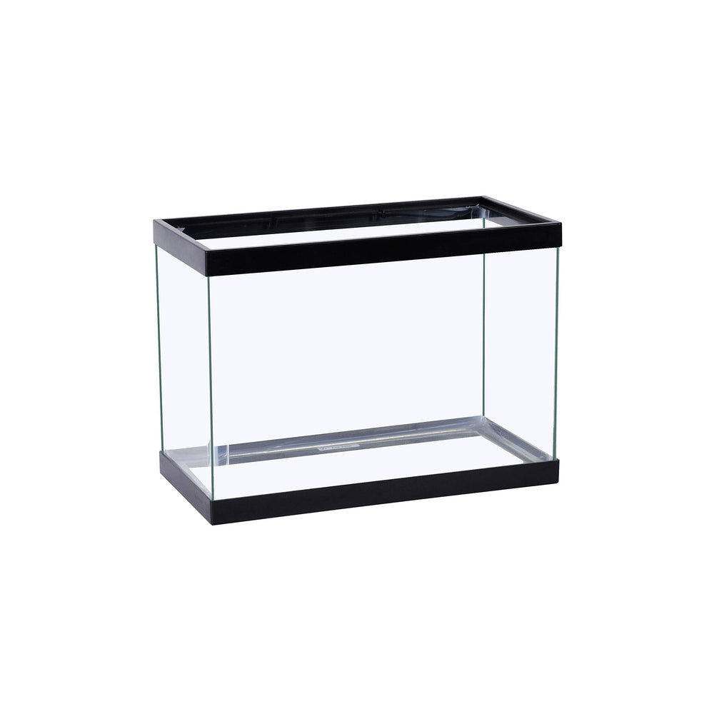 Tetra glass aquarium 5.5-gallon rectangular view ideal for beginners.