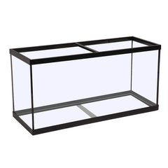 Tetra glass aquarium 55-gallon front view highlighting generous space for fish.