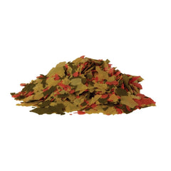 Tetra Goldfish Flakes fresh colors photo features vibrant hues in the aquarium.