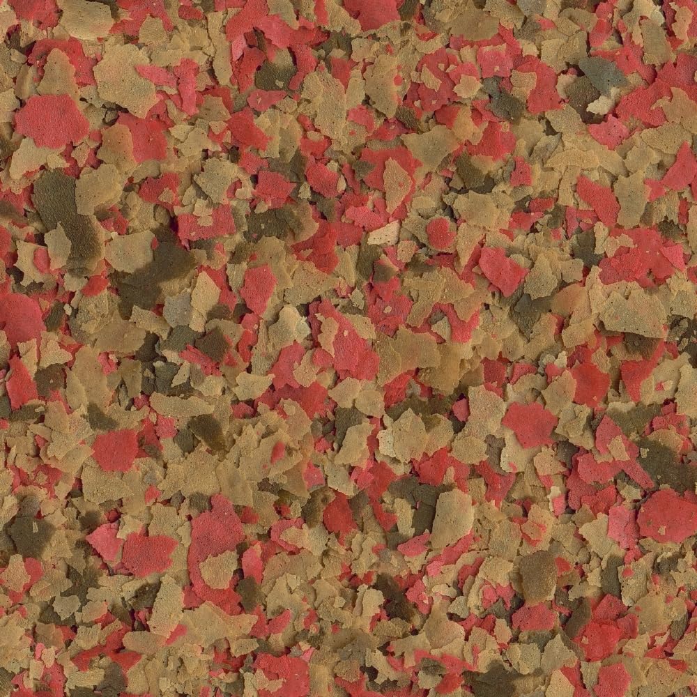 Tetra Goldfish Flakes immune support ProCare is visible in lively goldfish.