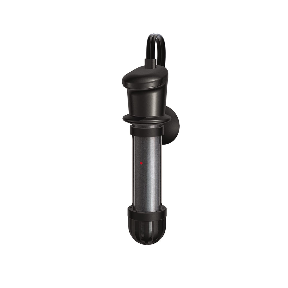 Tetra HT suction cup allows easy vertical or horizontal mounting.