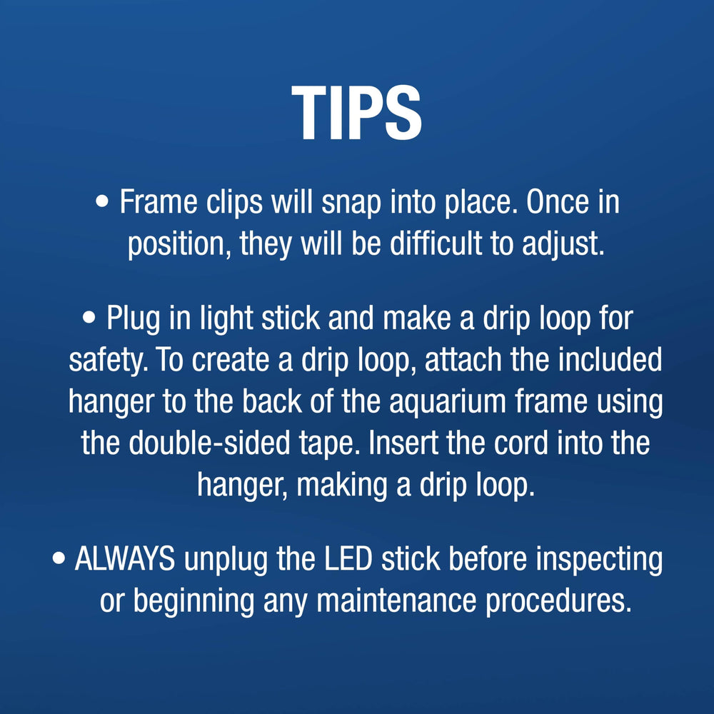Tetra LED Hood 20x10 aquarium compatibility with common tanks for easy upgrading.