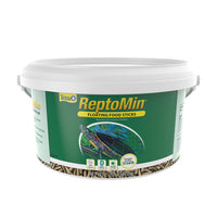 Tetra ReptoMin floating sticks in package for turtles, balanced daily nutrition.