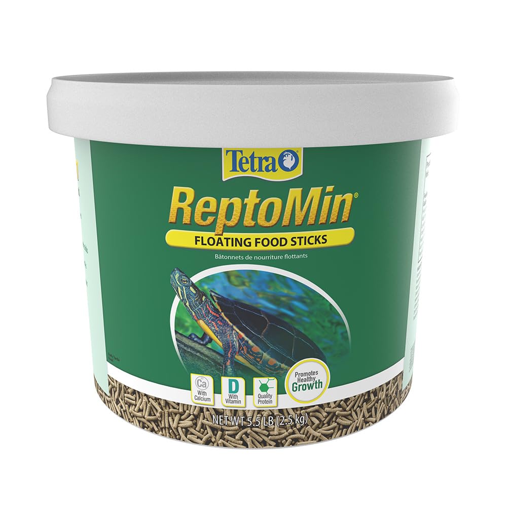 Tetra ReptoMin floating sticks pack for convenient daily feeding.