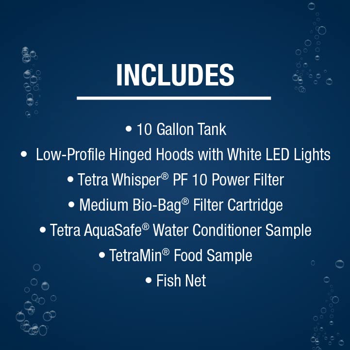 Tetra ultra-activated carbon filter cartridge reduces odors and discoloration.
