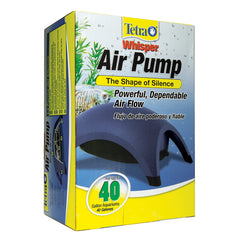Tetra Whisper Air Pump 40-gallon model with single outlet in use
