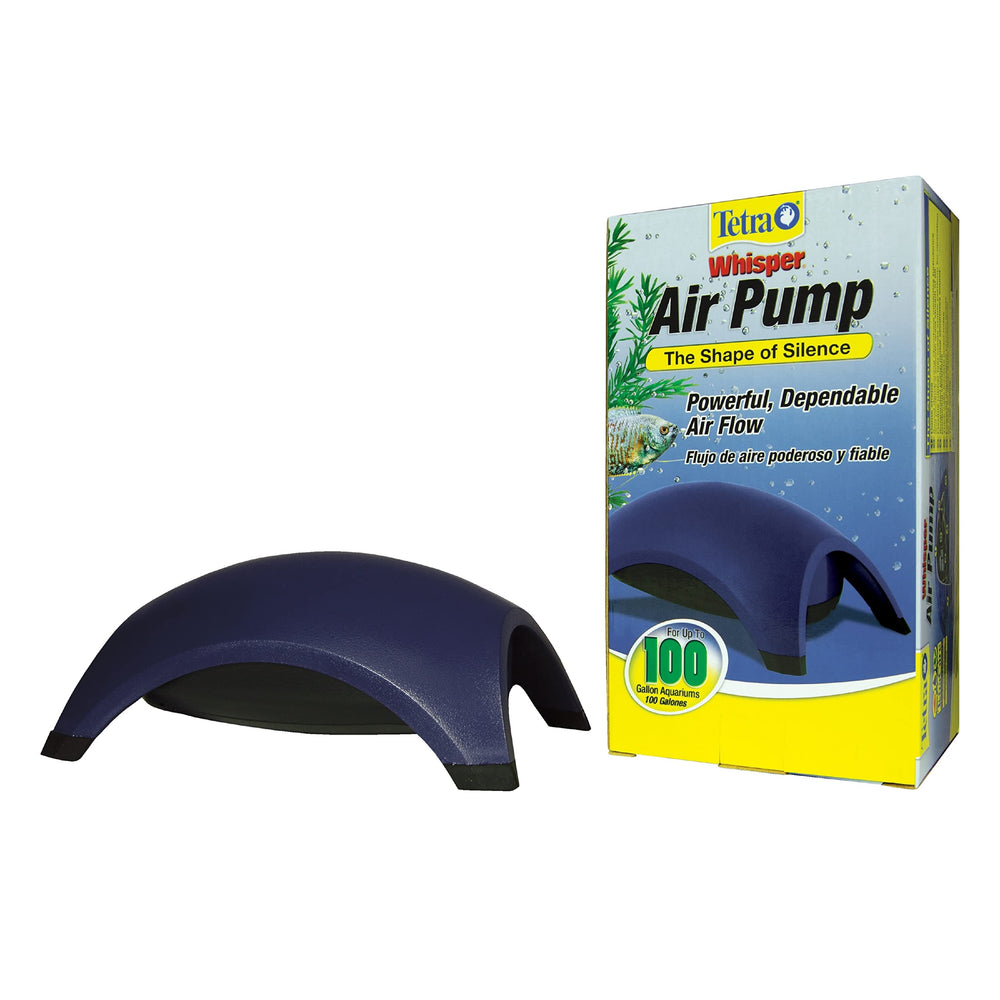 Outlets on the Tetra Whisper air pump suitable for 60-100 gallon tanks.