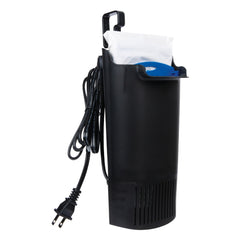 Tetra Whisper Internal Filter uses dual-sided mesh to trap debris effectively.