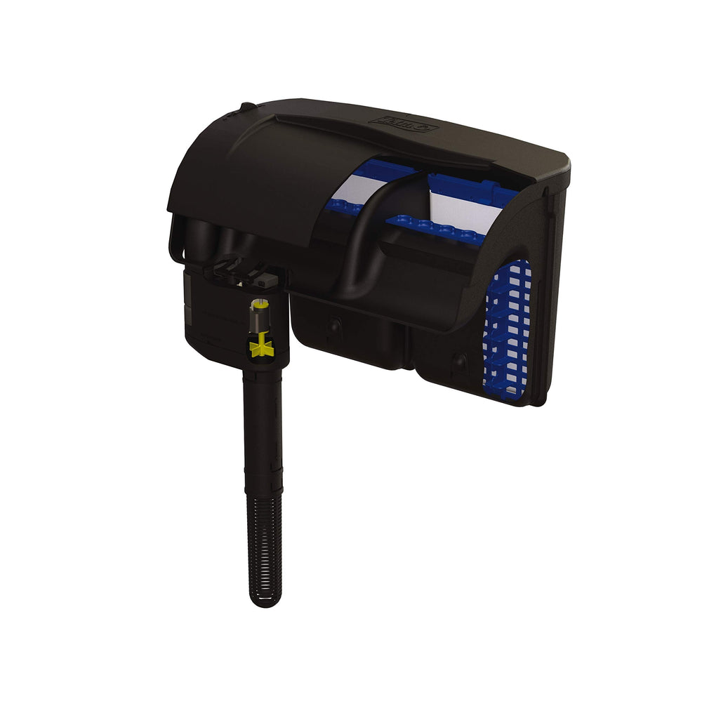 Tetra Whisper IQ Power Filter supports tanks up to 60 gallons with steady flow.