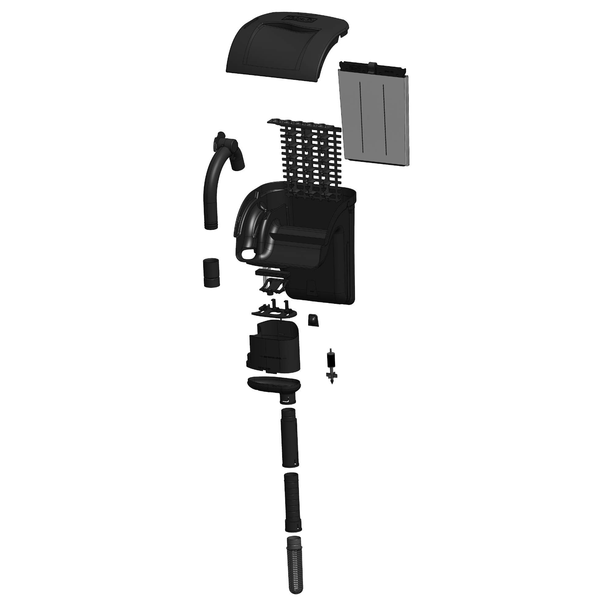 Tetra Whisper IQ Power Filter Stay Clean technology helps balance pH