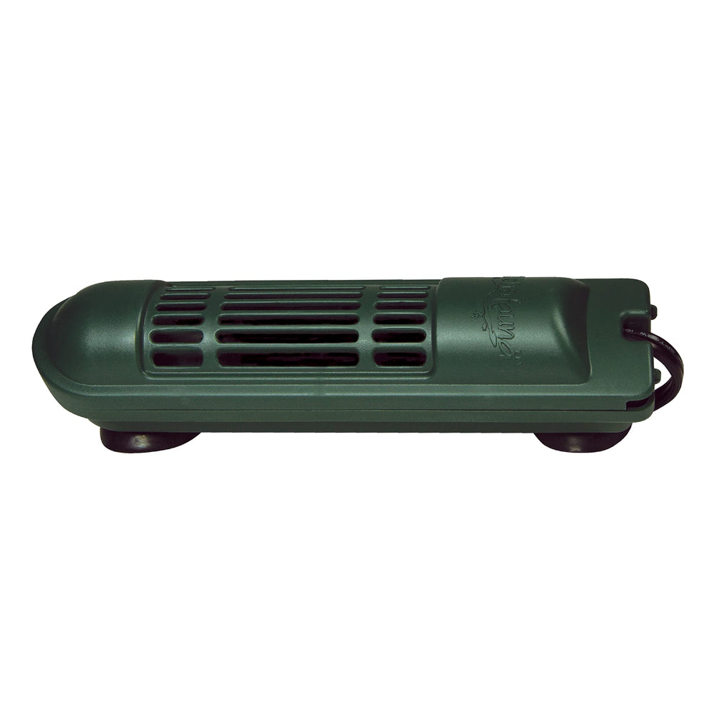 Heats up to 30 gallons of aquatic reptile terrarium water.
