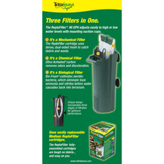 Oversized suction cups anchor the heater to glass to prevent movement.