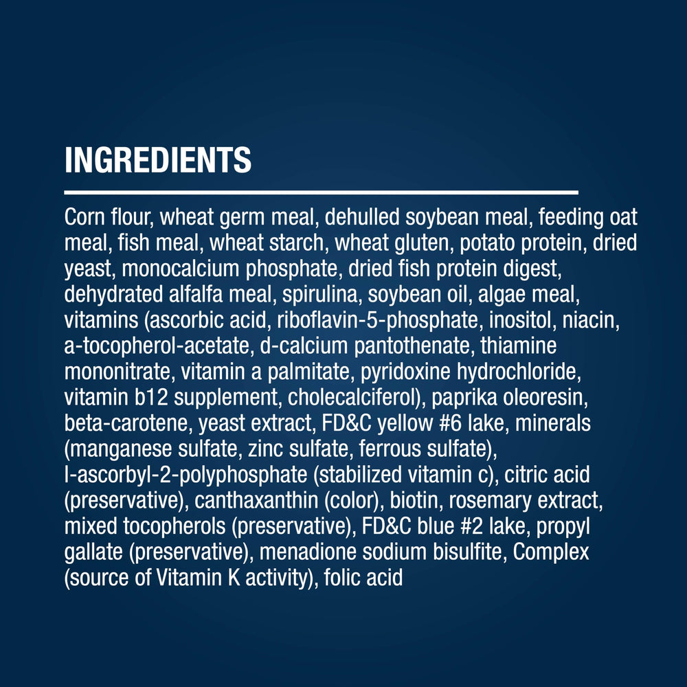TetraPond Variety Blend color enhancing formula helps coloration