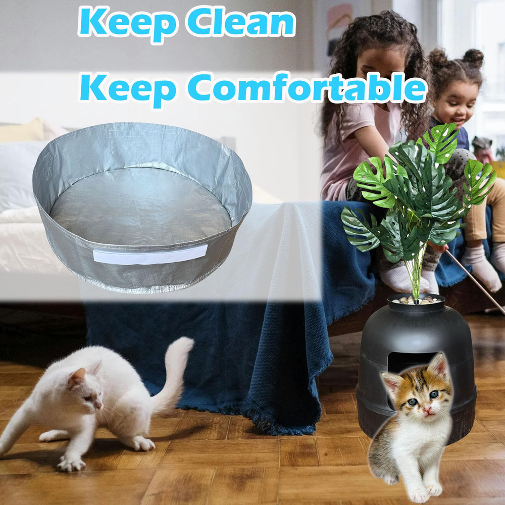 TeurWone liner keeps a private plant-litter display clean.