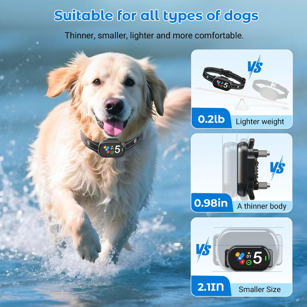 TEWOOUBH IP67 waterproof collar supports outdoor training in any weather