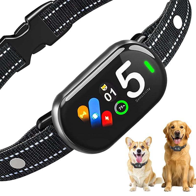 TEWOOUBH bark collar with smart design for comfortable all-day wear