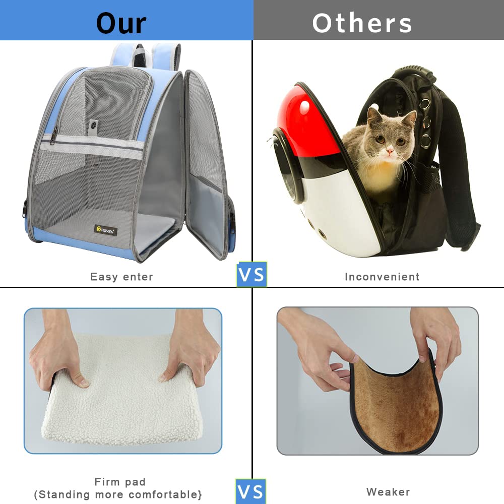 Texsens PVC mesh sides provide breathability and visibility for you and your pet